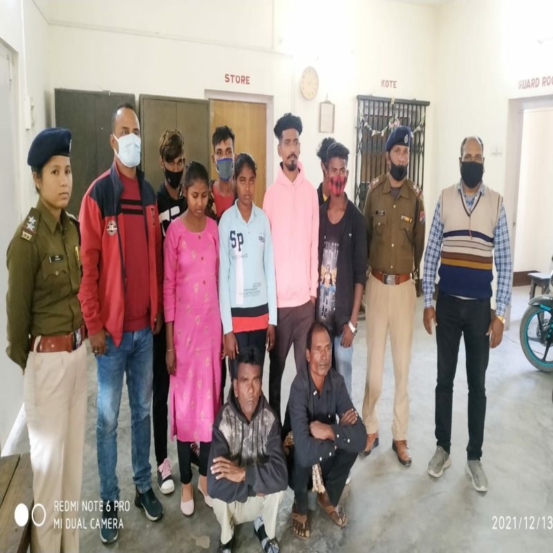 Two human traffickers arrested from Rangapara railway statio