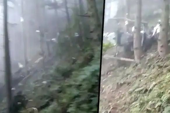 Army helicopter crashes in Coonoor, Tamil Nadu, CDS Vipin Rawat was also aboard