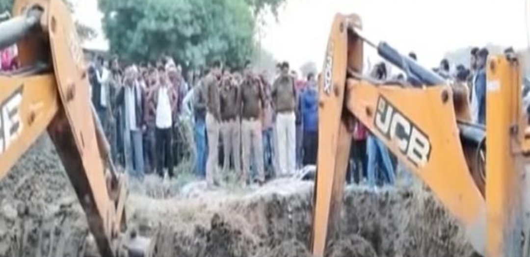 Girl who fell in borewell was rescued after 10 hours of rescue operation