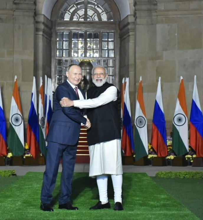 भारत महान शक्ति और रूस का मित्र राष्ट्र है: पुतिन