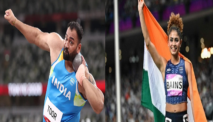 Asian Indoor Athletics Championships 2024: Tejinderpal Singh Toor and Harmilan Bains won gold medals