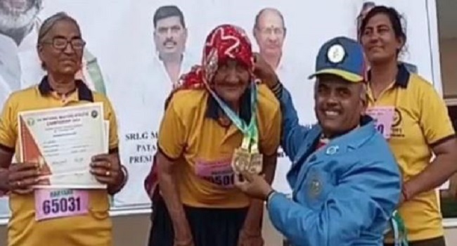 हरियाणा की 107 साल की दादी ने जीते 2 गोल्ड मेडल